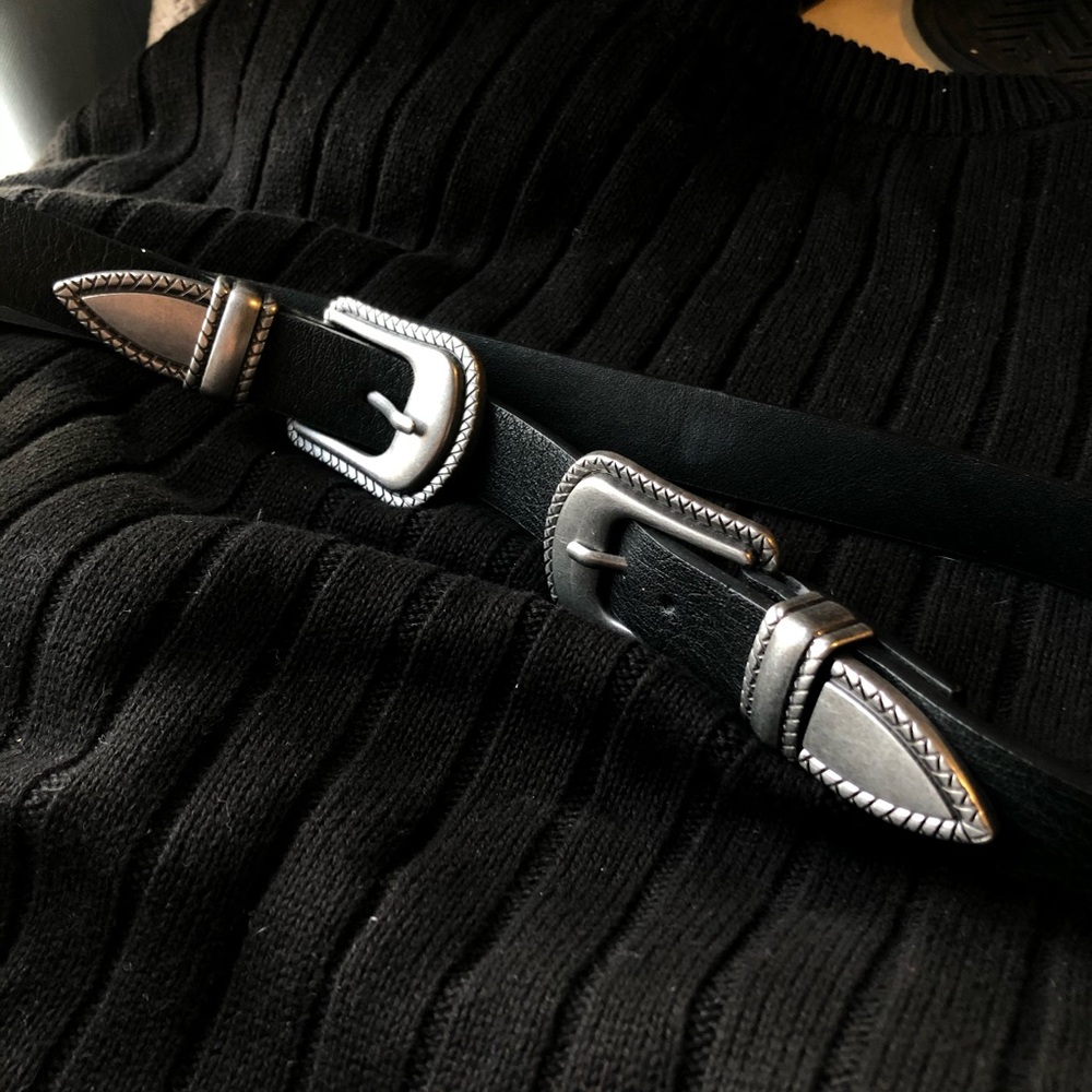 Double Buckle Belt